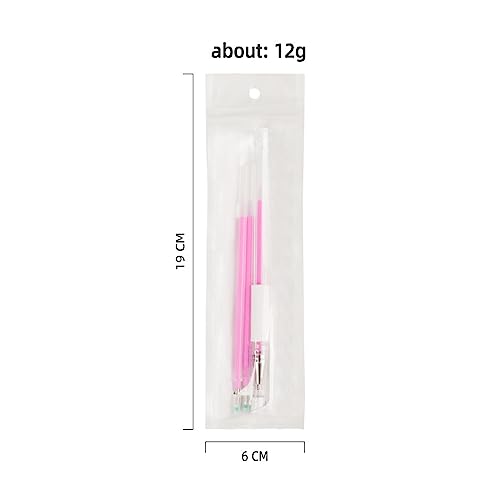 TEONEI Eyebrow Microblading Skin Marker Pen Mapping Tool Pink