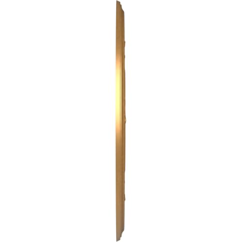 Ekena Millwork 19-in Baltimore Ceiling Medallion - Bright Coat Gold PVC