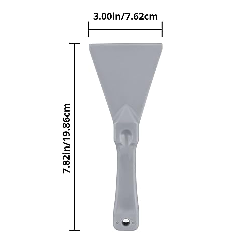 SPARTA Food Safe Polypropylene Scraper Tool - 7.82 x 3 Inches