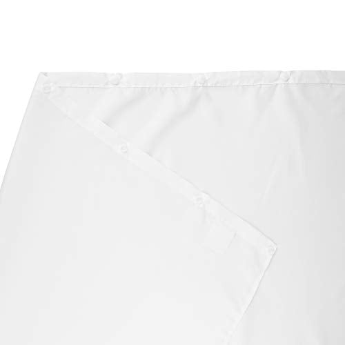 River Dream Snap-in Shower Curtain Liner Replacement, 36 x 69 Stall Size