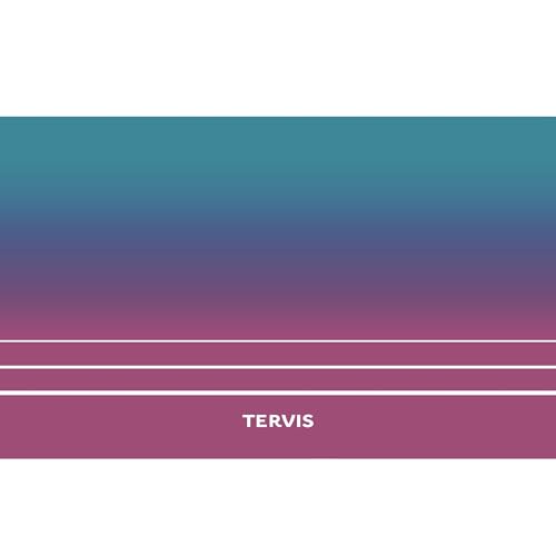 Tervis Traveler Blue Raspberry Ombre Triple Walled Insulated Tumbler Travel Cup Keeps Drinks Cold & Hot, 20oz, Stainless Steel