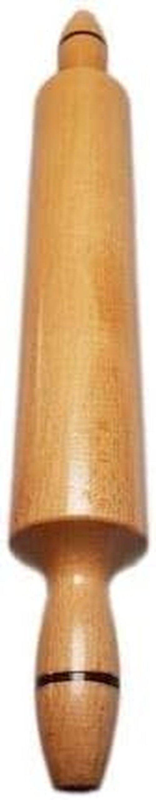 Hardwood Rolling Pin for Baking | Sturdy Handle Pasta Roller - 18.7 Inch Kitchen Utensil
