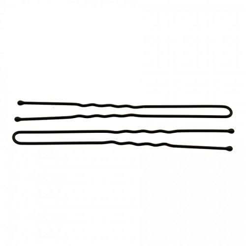 Annie Jumbo Hair Pins 3 Inch Black Crimped 32 Count