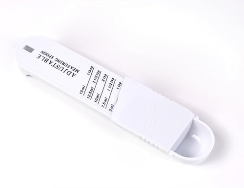 Adjustable Measuring Spoon with 5 Scales for Baking & Cooking