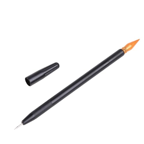 5-Piece Scratch Art Tool Set with Dual-Tip Pen and Brush