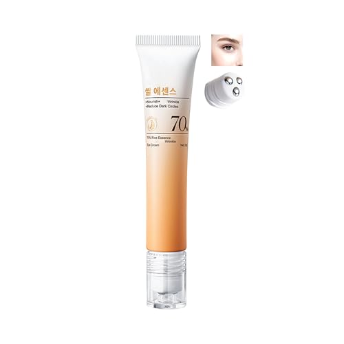 MIESCHER Rice Essence Eye Cream for Wrinkles & Dark Circles 0.7oz