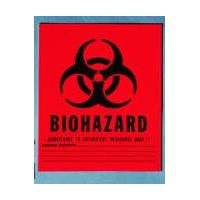 Medical Action Biohazard Infectious Waste Bags, Red, 1 Gallon, 20/Roll