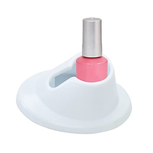 Nail Polish Stand Holder - 2 Silicone Bottle Holders for Manicure
