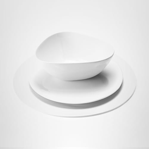 Georg Jensen Sky Dinnerware Dinner Set, Dinner Plate, Lunch Plate and All Purpose Bowl