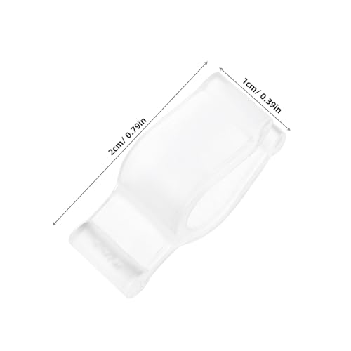 CAXUSD 30-Pack Leakproof Pump Bottle Clip Locks for Lotion and Shampoo