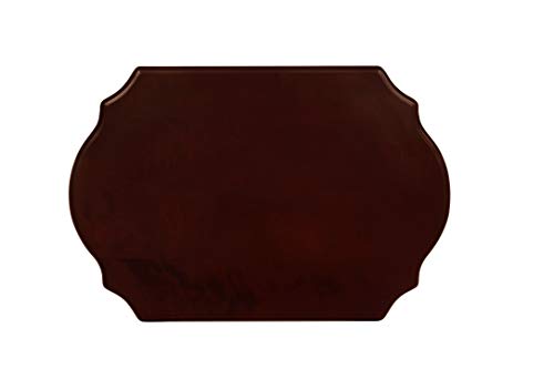 Linon Espresso Folding Set of 2 Audra Snack Tray (AMZN1875)