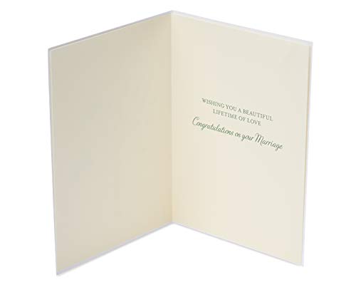 Papyrus Wedding Card - Beautiful Lifetime of Love Floral Design