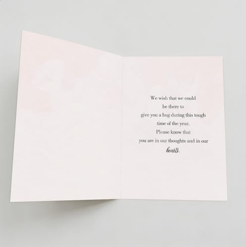 ATTLVV Sympathy Card for Loss of Loved One with Kraft Envelope