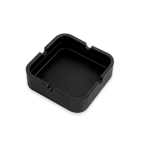 3.54 Inch Silicone Windproof Outdoor Indoor Ashtray - Durable Ash Holder & Organizer