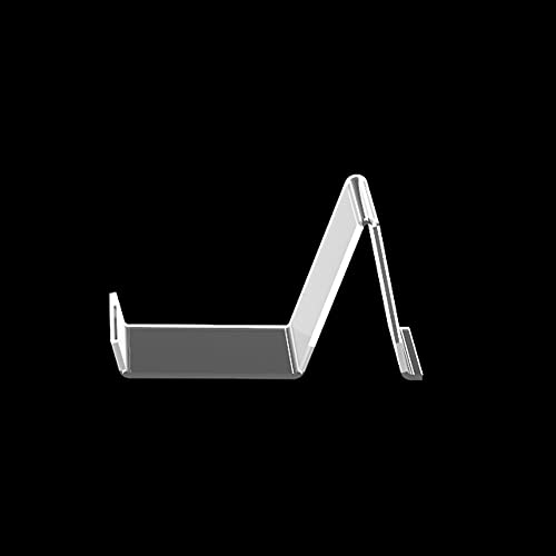 Wresty Clear Acrylic Shoe Display Stands - 4-Pack Retail Shoe Holders