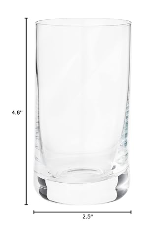 Schott Zwiesel Tritan Crystal Glass Convention Barware Collection Tumbler/Highball Cocktail Glass, 8.6 Ounce, Set of 6