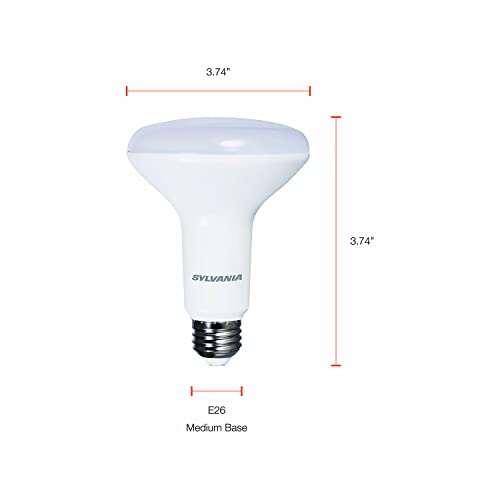 Sylvania 9W Dimmable LED Flood Light Bulb - 3000K, 800 Lumens, 2 Pack