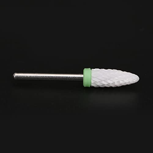 Jeanoko Ceramic Nail Drill Bit Corn Head Electric Grinder Accessory