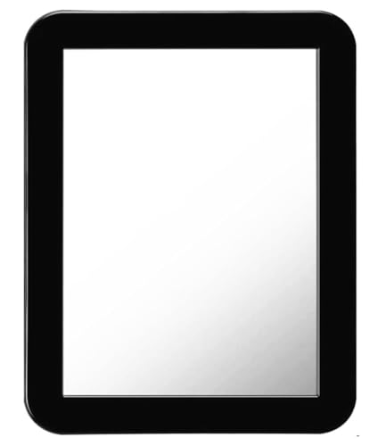 Magnetic Locker Mirror 5x7 Inch - Real Glass School Locker Accessory