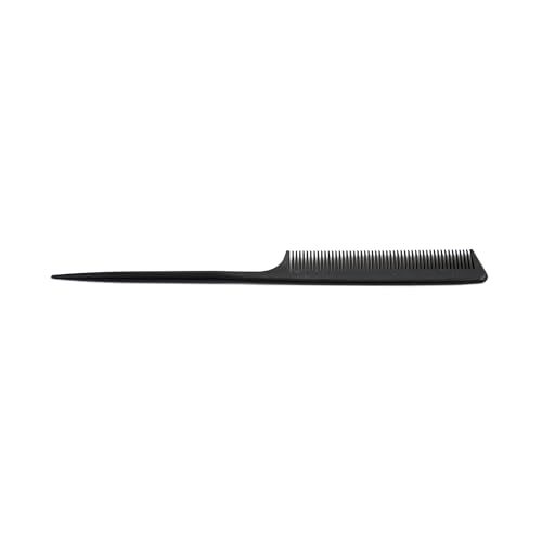 3 Pcs Tail Combs Fine Tooth Parting Comb for Hair Styling Black