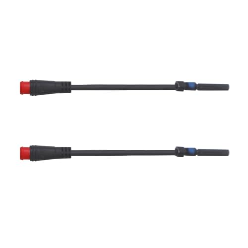 2Pcs Waterproof EBike Brake Sensor Sensitive 2 Pin Magnetic Cable for Electric Bikes Reliable Bike Brake Lever Sensor Cable for Enhanced Safety