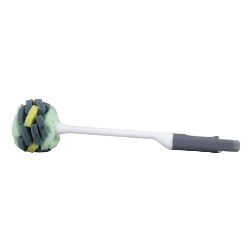 Casabella Long Handle Kitchen Sponge Dish Brush with Loop