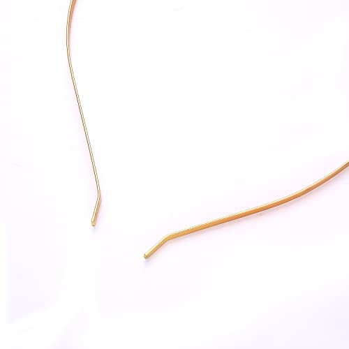NVENF 3PCS Rhinestone Heart Headbands for Women Valentine's Day