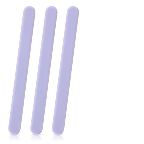 RAQEHO 3-Pack Reusable Silicone Wax Spatula & Applicator Sticks