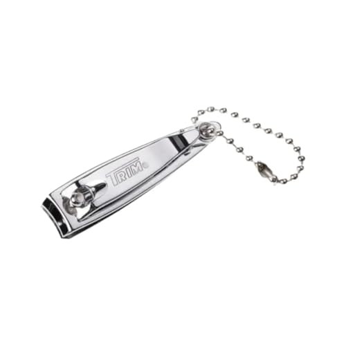 Trim Fingernail Clipper with Built-In Nail File and Cleaner, 1 Count