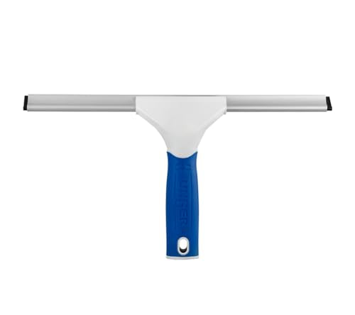 Unger 12” Glass & Surface Squeegee – Professional Rubber Blade Tool