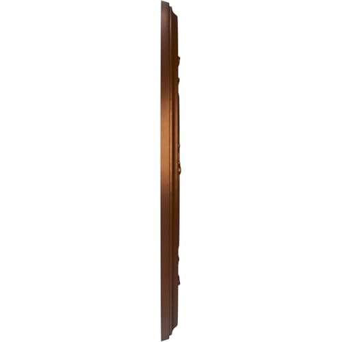 Ekena Millwork Baltimore Ceiling Medallion, 10-in. Metallic Dark Copper PVC
