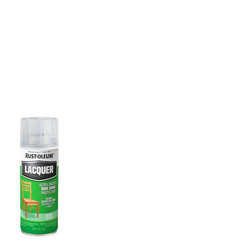 Rust-Oleum Specialty Lacquer Spray Paint, Gloss Clear, 11 oz Can