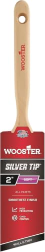 Wooster 5221-2 Silver Tip 2-Inch Angle Sash Paintbrush - Pack of 6