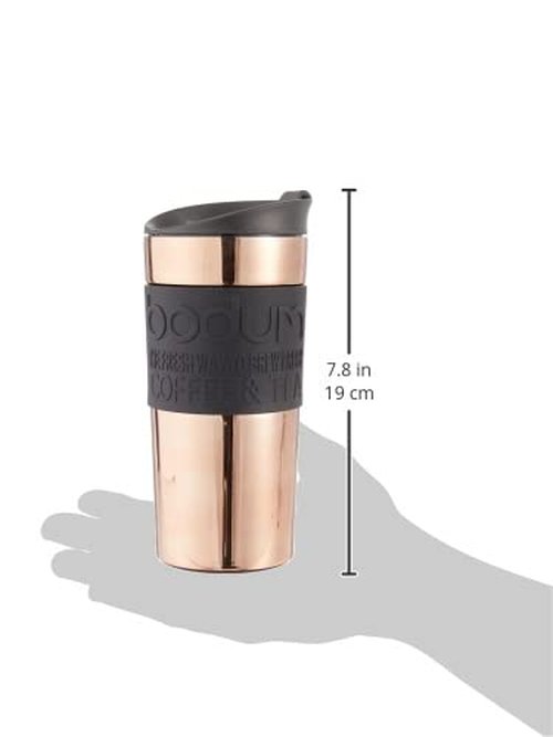 Bodum Bodum TRAVEL MUG Travel Mug, Copper, 12 oz