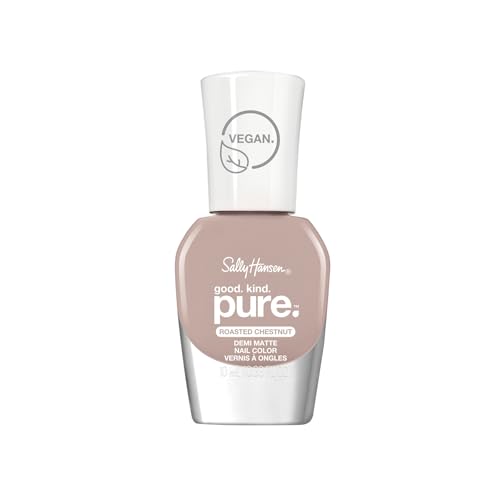 Sally Hansen Good.Kind.Pure Demi Matte Nail Polish - 50 Roasted Chestnut
