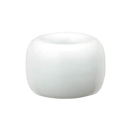 MUJI White Porcelain Toothbrush Stand - Compact Design