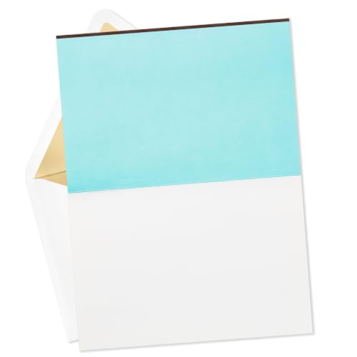 Hallmark Signature Mazel Tov Card - Blue & Gold Confetti