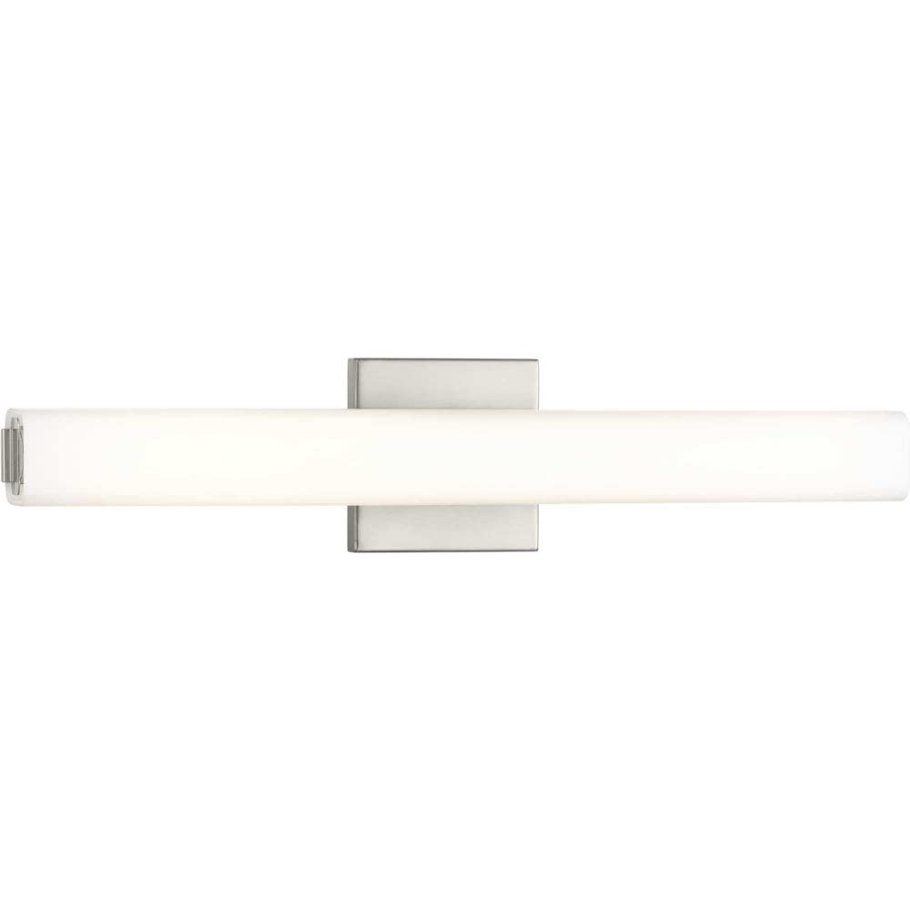 Progress Lighting Beam LED Collection 22" Etched Opal Glass Modern Bath Vanity Light Polished Chrome