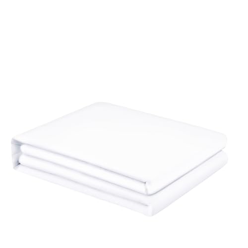 FreshCulture Twin Flat Sheet - Ultra Soft Microfiber, White