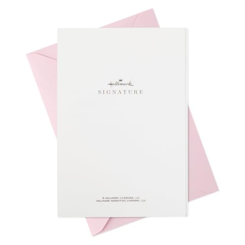 Hallmark Signature Birthday Card for Sister - Elegant Cake Design