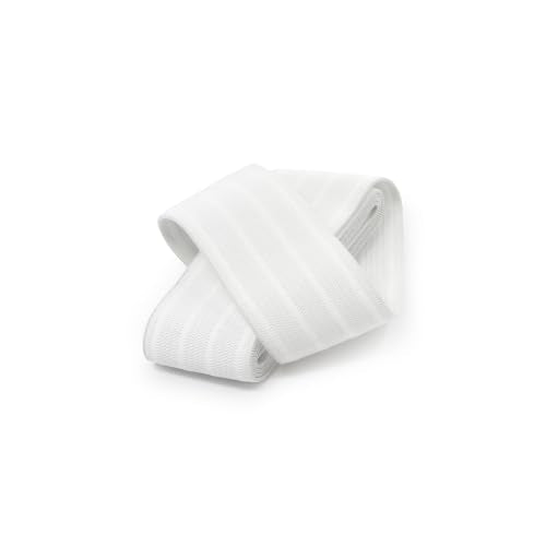 Dritz Sport Knit Elastic 1-1/4 Inch, White - Soft & Flexible