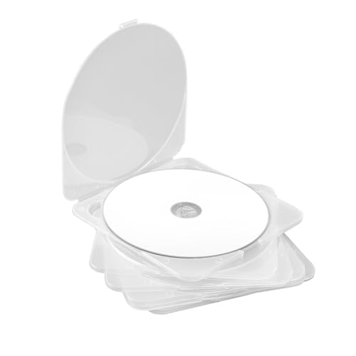 Maxtek Super Slim 3.8mm Clear DVD Case - Space-Saving Storage (10 Pack)