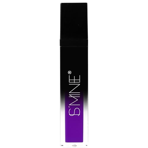 IS'MINE Purple Matte Liquid Lipstick #44 - Long Lasting Velvet Waterproof Lip Color