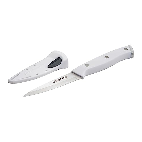 Farberware Edgekeeper 3.5-Inch Paring Knife with Self-Sharpening Cover