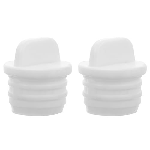 DECHOUS Mop Bucket Drain Plugs - 2 Pack Rubber Stoppers for Leak Resistance
