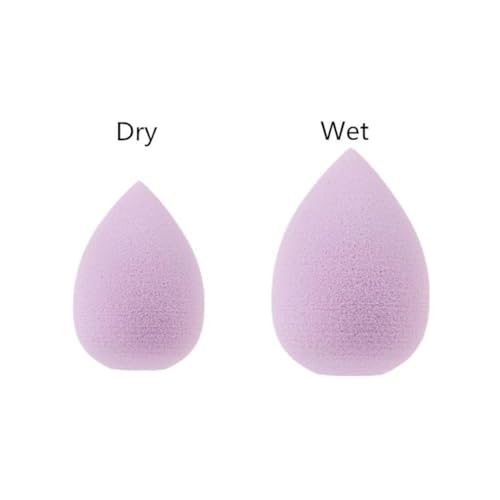 12 Pcs Mini Makeup Sponge Set - Soft Black Beauty Sponges for Foundation & Concealer