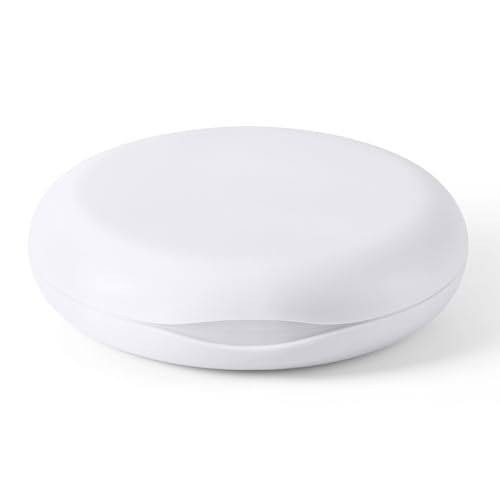 JMU Retainer Case with Mirror and Magnetic Closure, Slim Aligner Box