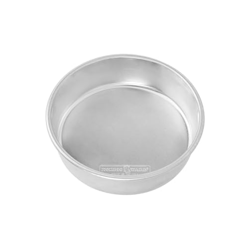 Nordic Ware 8-Inch Round Cake Pan - Natural Aluminum Bakeware