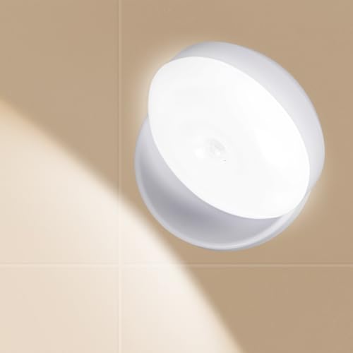 Rechargeable 360° Rotatable Motion Sensor Wall Light - Wireless LED Sconce