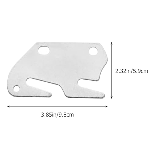 Wood Bed Rail Bracket Connector - 2pcs Heavy Duty Hinge